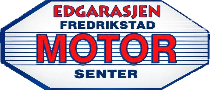 Logoen til Edgarasjen Fredrikstad Motor Senter